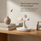 Perch Wood-Look Wireless Charger Stand