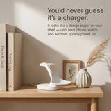 Pelican Wood-Look Wireless Charger Stand