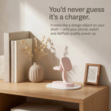 Pinky — Wood-Look Wireless Charger Stand