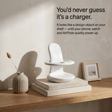 Embrace — Wood-Look Wireless Charger Stand