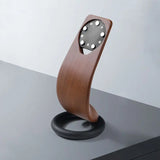 Cobra MagSafe Stand — Sculpted Wood-Look iPhone Stand