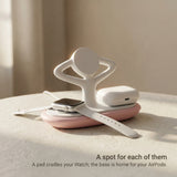 Zen Wood-Look Wireless Charger Stand