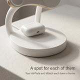Echo Wood-Look Wireless Charger Stand