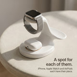 Pelican Wood-Look Wireless Charger Stand
