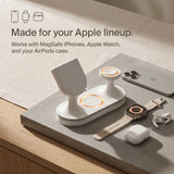 Echo Wood-Look Wireless Charger Tripod Stand