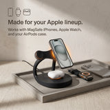 Echo Wood-Look Wireless Charger Stand