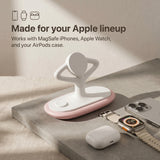Zen Wood-Look Wireless Charger Stand