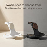Pelican Wood-Look Wireless Charger Stand