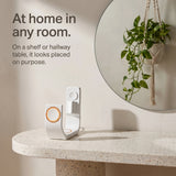 Line Wood-Look Wireless Charger Stand