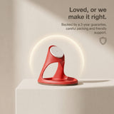 Red Vessel — Wood-Look Wireless Charger