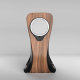 WaveCraft MagSafe iPhone Stand — Wood-Look Desk Charger