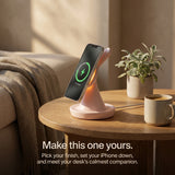 Rabbit Wood-Look Wireless Charger Stand