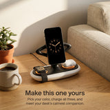Zen Wood-Look Wireless Charger Stand