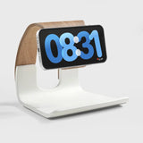 Cascade — Wood-Look Wireless Charger Stand