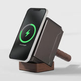 Mjöllnir Wood-Look Wireless Charger — Thor's Hammer