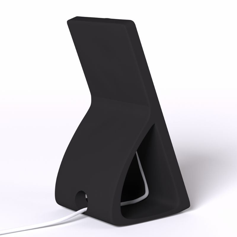 ArcFusion MagSafe iPhone Stand — Wood-Look Desk Charger