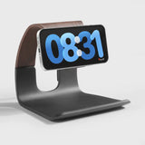 Cascade — Wood-Look Wireless Charger Stand