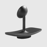 Black Tray Wood-Look Wireless Charging Pad