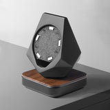 GeoStone MagSafe iPhone Stand — Wood-Look Desk Charger