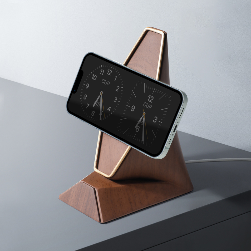 Hexagon MagSafe Charger Stand — 15W Wireless