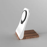 SleekPeak MagSafe iPhone Stand — Wood-Look Desk Charger