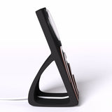 ArcFusion MagSafe iPhone Stand — Wood-Look Desk Charger