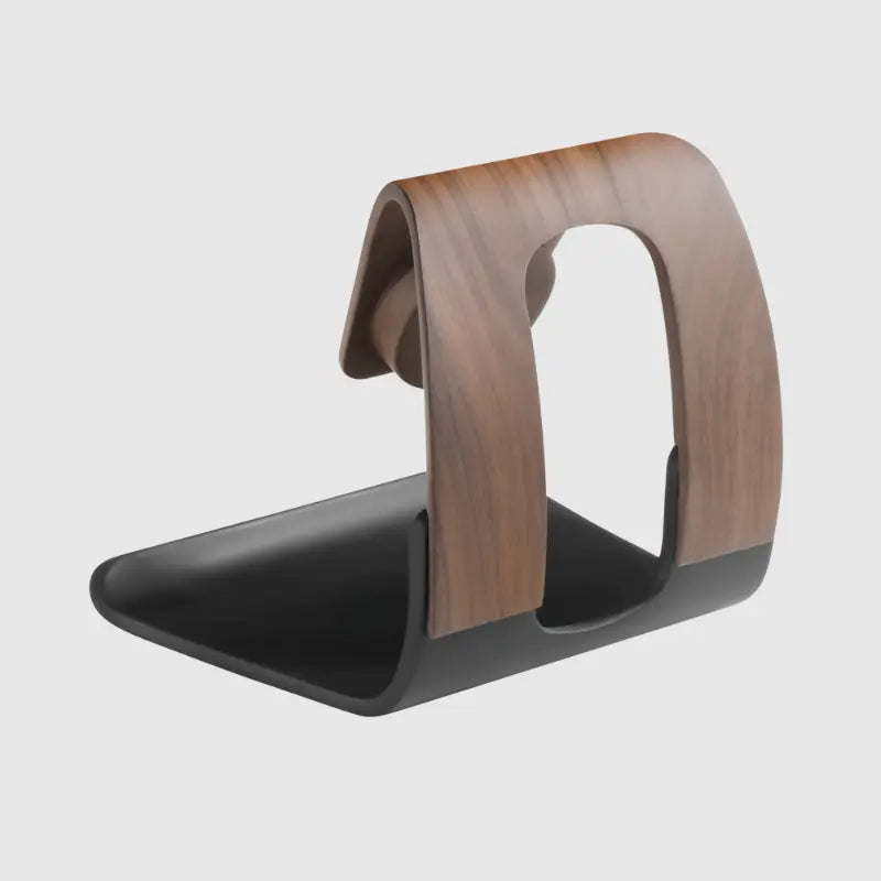 Cascade — Wood-Look Wireless Charger Stand