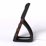 ArcFusion MagSafe iPhone Stand — Wood-Look Desk Charger