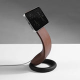 Cobra MagSafe Stand — Sculpted Wood-Look iPhone Stand