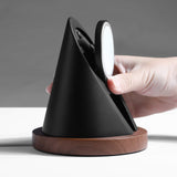 Lighthouse MagSafe Stand — Wood-Look iPhone Charger