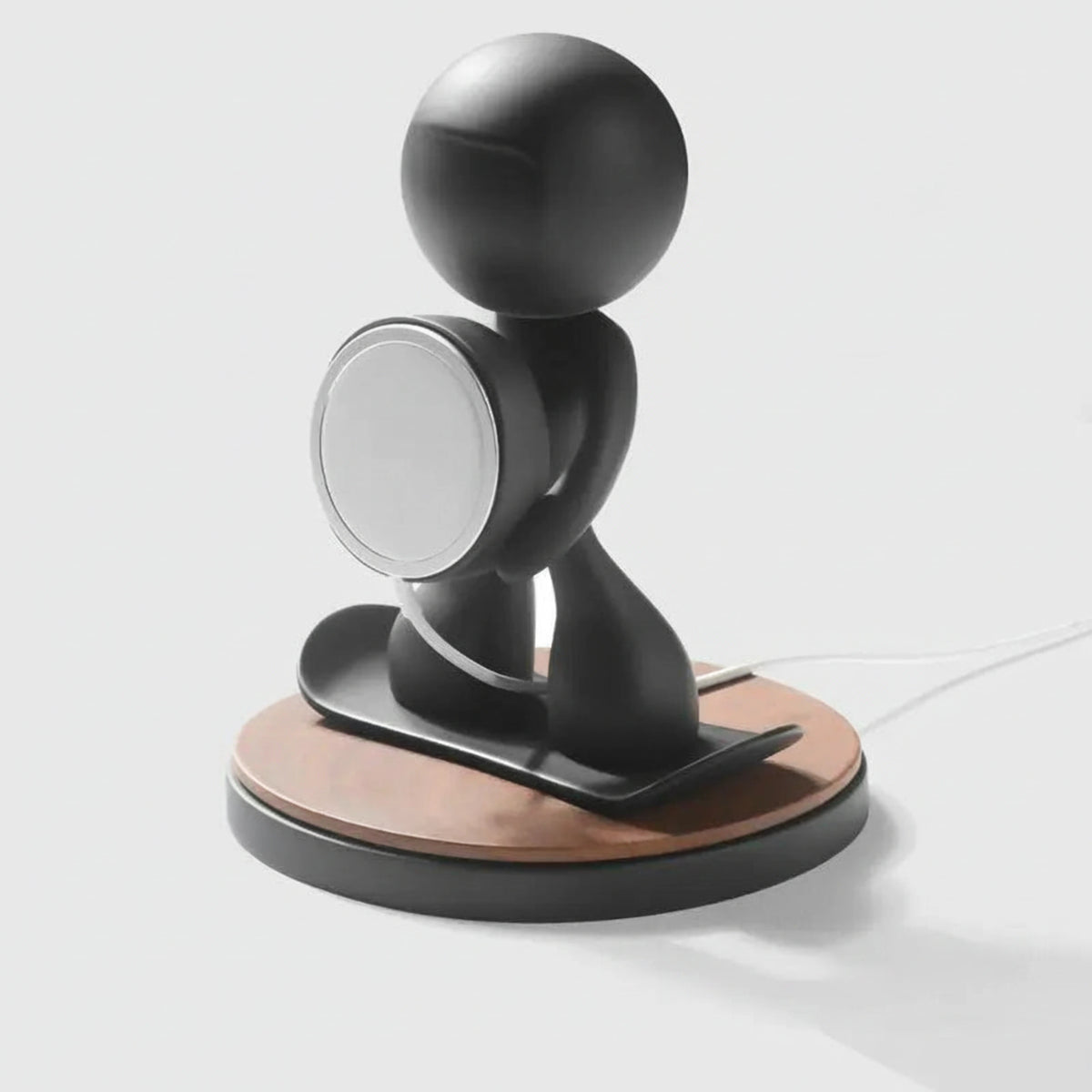Snow-Bob Wood-Look Wireless Charger