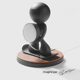 Snow-Bob Wood-Look Wireless Charger