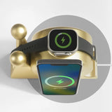 Golden Snail Wood-Look Wireless Charger