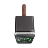 Mjöllnir Wood-Look Wireless Charger — Thor's Hammer