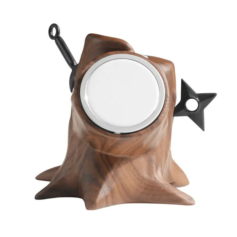 Moku-San Wood-Look Wireless Charger Stand