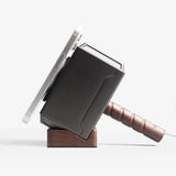 Mjöllnir Wood-Look Wireless Charger — Thor's Hammer