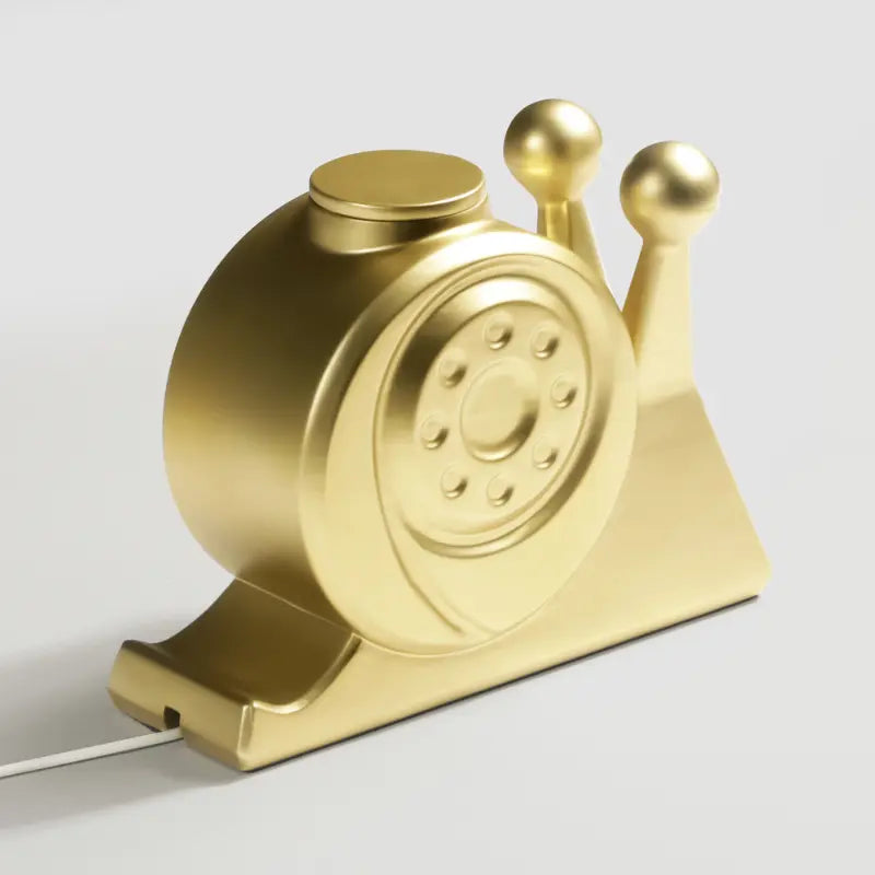Golden Snail Wood-Look Wireless Charger