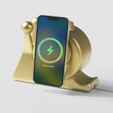 Golden Snail Wood-Look Wireless Charger