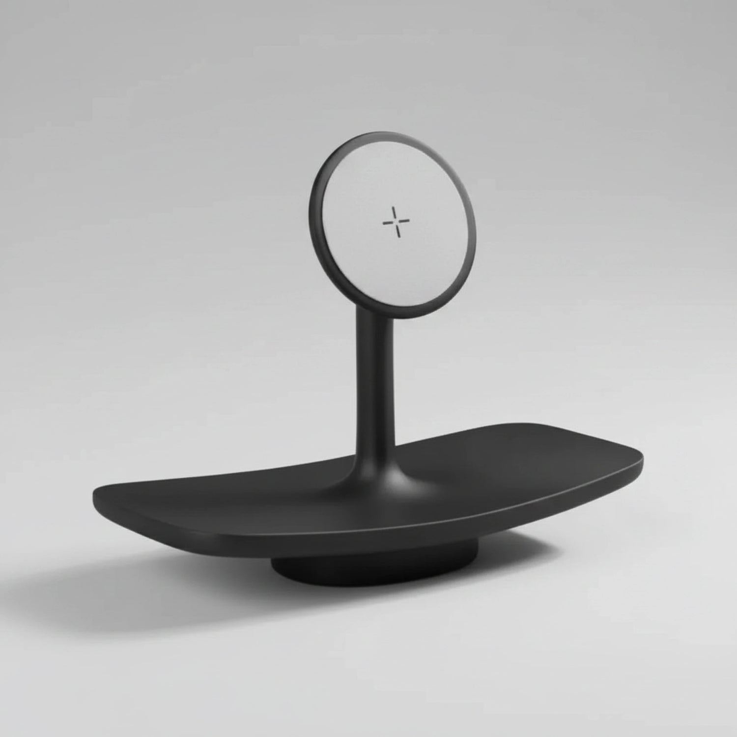 Black tray — gray packshot v2