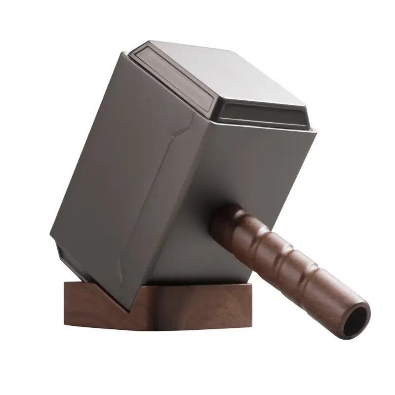 Mjöllnir Wood-Look Wireless Charger — Thor's Hammer