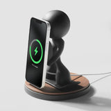Snow-Bob Wood-Look Wireless Charger