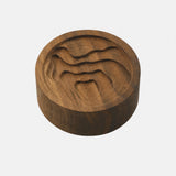 Wood Essential Oil Diffuser — Heart Field Pattern