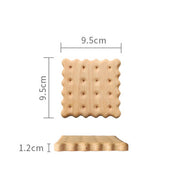 Walnut Wooden Cookie Cup Coaster