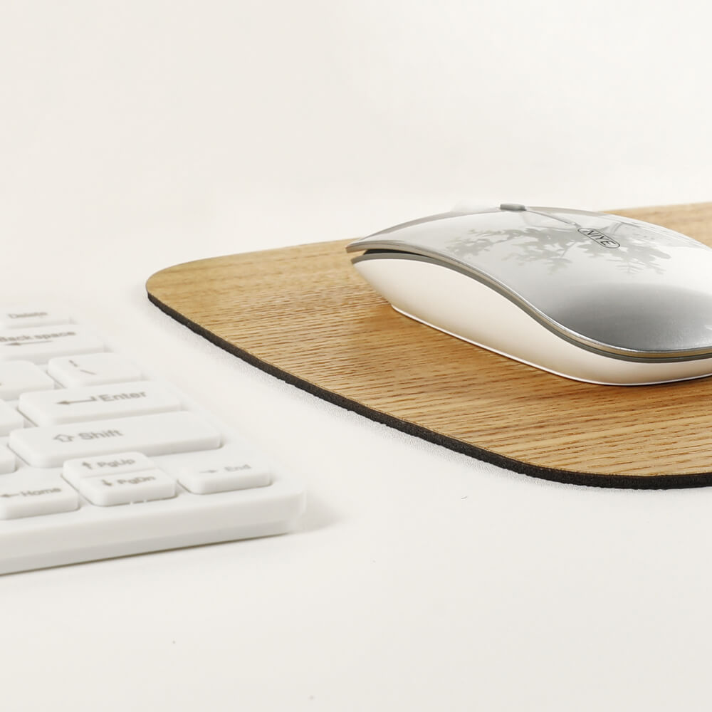Ash Wooden Mouse Pad | Rectangular