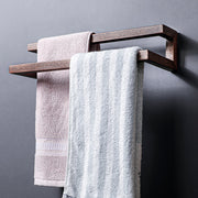 Bathroom-Wall-Mounted-Wooden-Towel-Bar-Holder