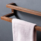 Wooden Towel Bar Holder Wall Mount — Arc Design