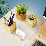 Beechwood Business Card Holder