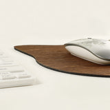 Cat Model Wooden Mouse Pad