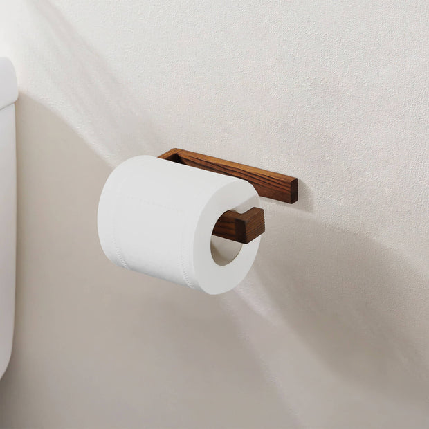 Pine Minimalist Toilet Paper Holder
