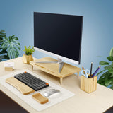 Red Oak Desk Shelf